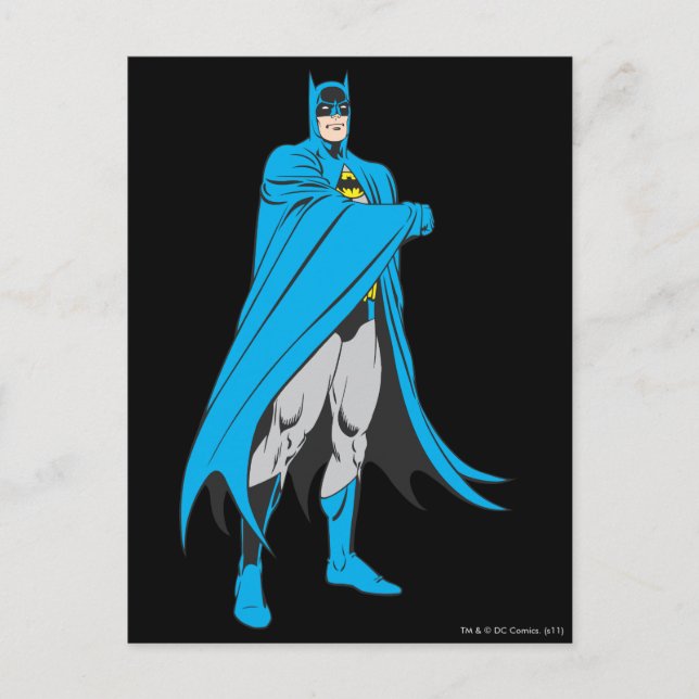 Carte Postale Batman Stands 2 2 (Devant)