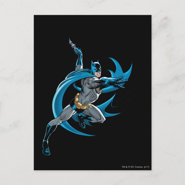 Carte Postale Batman Twists (Devant)