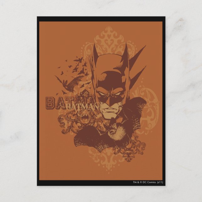 Carte Postale Batman Urban Legends - Masque orange (Devant)