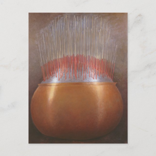Carte Postale Bâtons d'encens (Devant)
