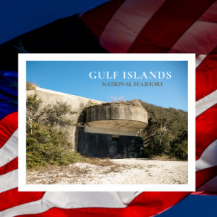 Carte Postale Batterie Langdon, Fort Pickens, Gulf Islands NS