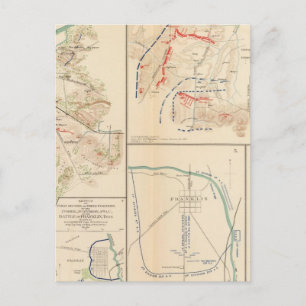 Carte Postale Battlefield, Nashville, Tenn