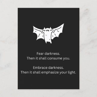 Carte Postale Batty La chauve