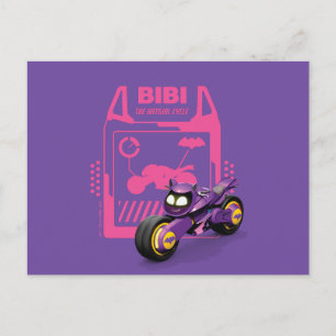 Carte Postale Batwheels™ Bibi - Le Vélo de Batgirl