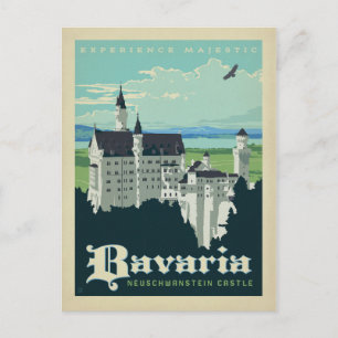 Carte Postale Bavaria (homonymie) Château de Neuschwanstein