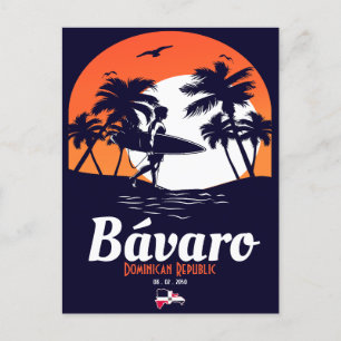 Carte Postale Bávaro République Dominicaine Souvenirs Vintages