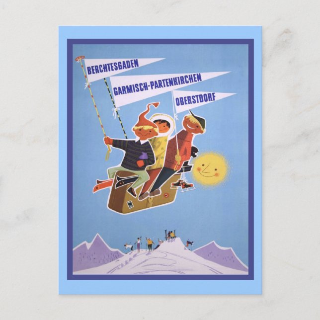 Carte Postale Bavière, Allemagne (Devant)