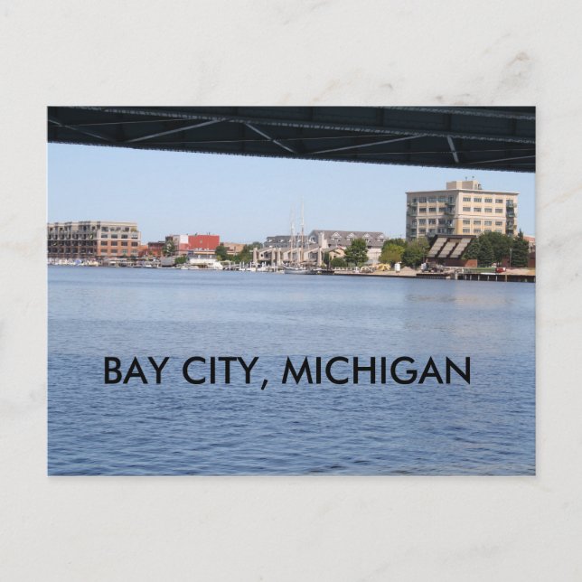 CARTE POSTALE BAY CITY, MICHIGAN POST CARD (Devant)