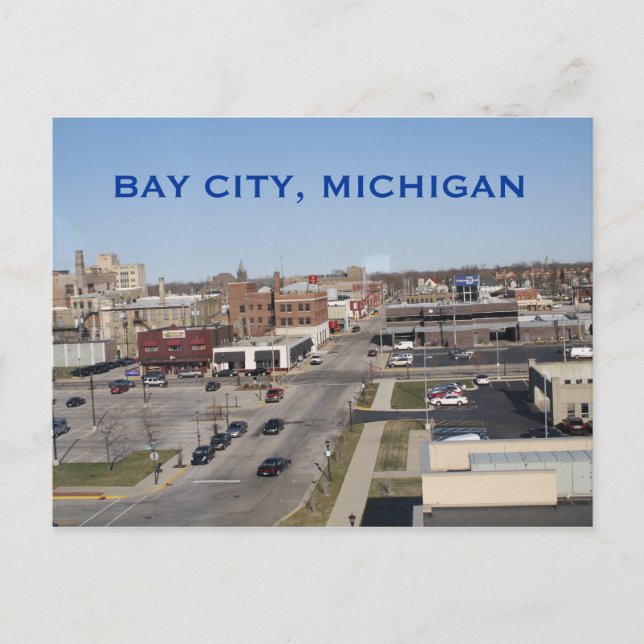 CARTE POSTALE BAY CITY, MICHIGAN POST CARD (Devant)
