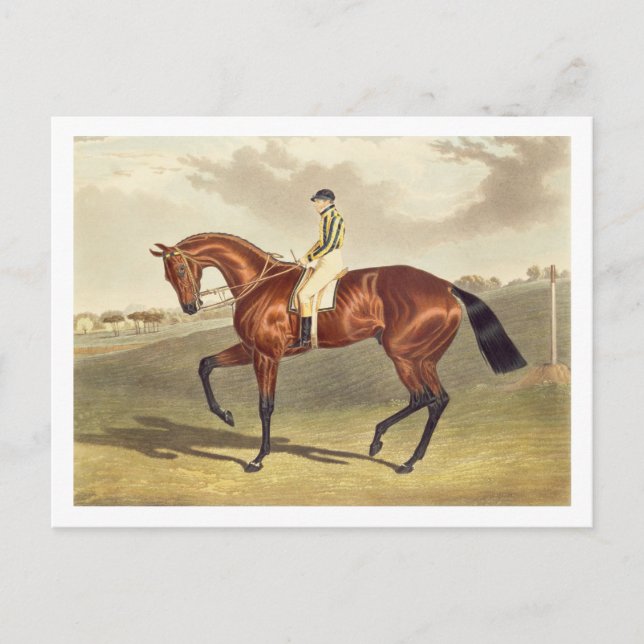 Carte Postale Bay Middleton, gagnant du Derby en 1836, après (Devant)