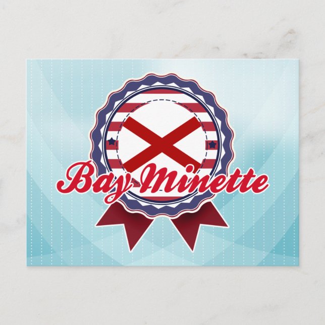 Carte Postale Bay Minette, AL (Devant)