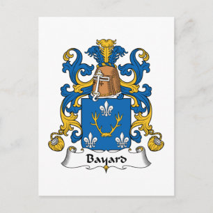 Carte Postale Bayard Family Crest