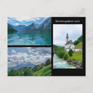 Carte Postale Bayern Berchtesgadener Land - Collage