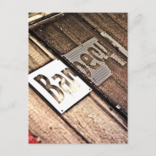 Carte postale BBQ (Devant)