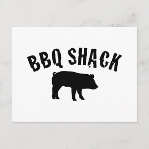 Carte Postale BBQ Shack