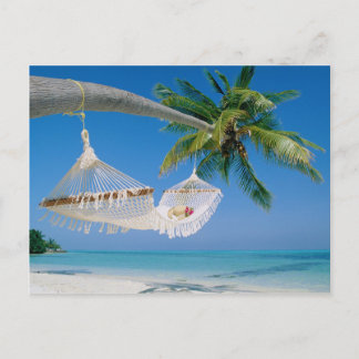 Carte Postale Beach Paradise Vacances Hammock