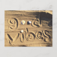 Beach Sand Seashells Photo Fun Good Vibes Citation