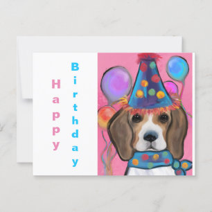 CARTE POSTALE BEAGLE     
