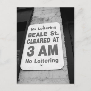 Carte Postale Beale n Blues Series