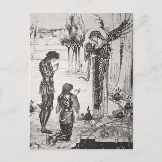 Carte postale Beardsley Holy Grail (Devant)