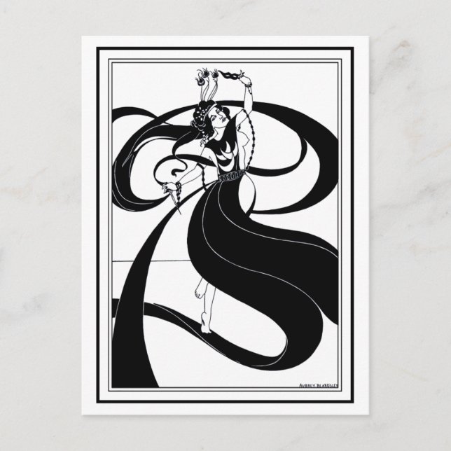 Carte postale : Beardsley Illustration (Devant)