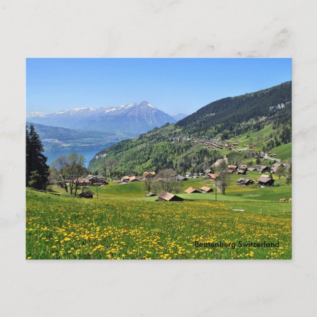 Carte Postale Beatenberg Suisse (Devant)