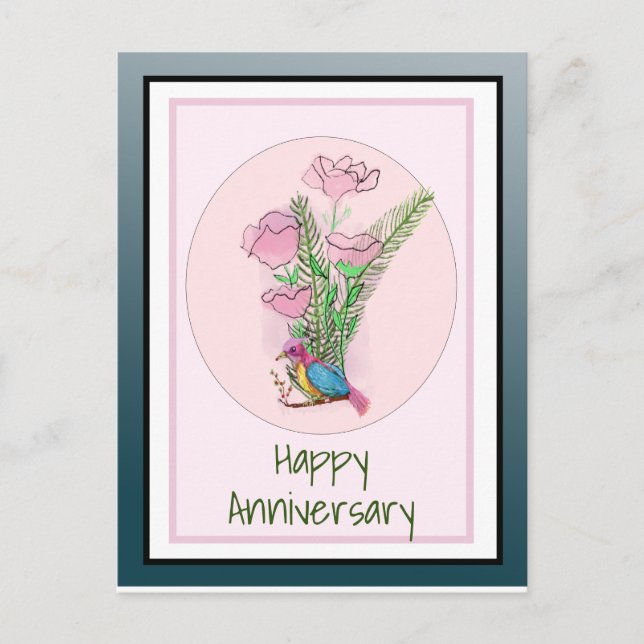 Carte Postale Beau Cadeau Personnalisé pour l'anniversaire de ma (Devant)