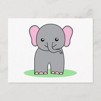 Carte Postale Beau éléphant