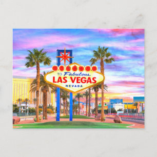 Carte Postale Beau Las Vegas, Nevada, USA