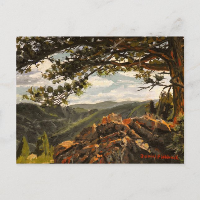 Carte Postale Beau Lookout Mountain Colorado Paysage (Devant)