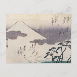 Carte Postale Beau Mont Fuji au Japon vers les années 1800