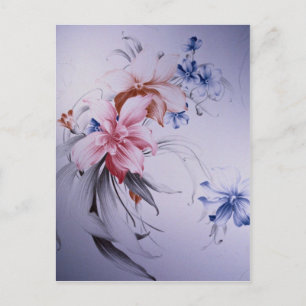 Carte Postale Beau Nelumbo