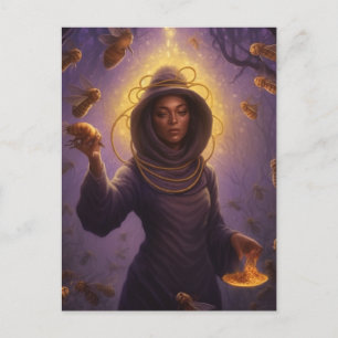 Carte Postale Beau protecteur des abeilles