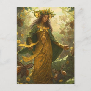 Carte Postale Beau protecteur des insectes