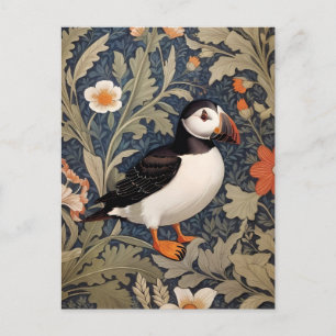 Carte Postale Beau Puffin William Morris Inspiré
