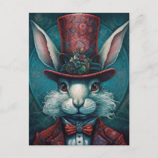 Carte Postale Beau Tophat Rabbit