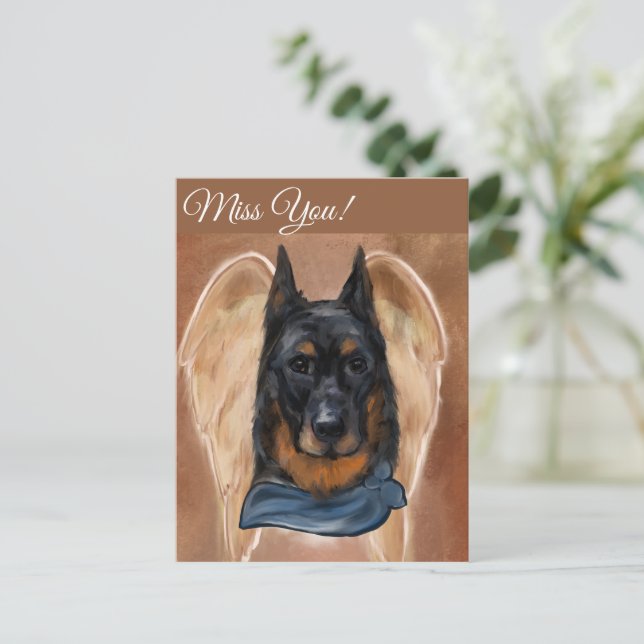 Carte Postale Beauceron                       (Debout devant)