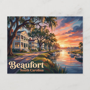 Carte Postale Beaufort USA