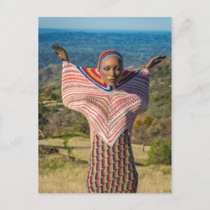 Carte postale beauté Alien