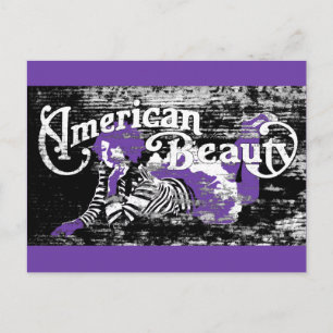 Carte Postale beauté américaine