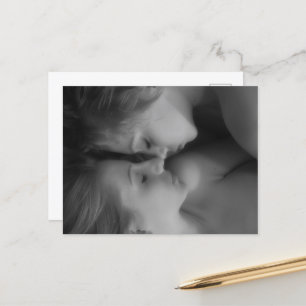 Carte Postale Beauté des femmes, BW, Lesbi, Art, Photographie,