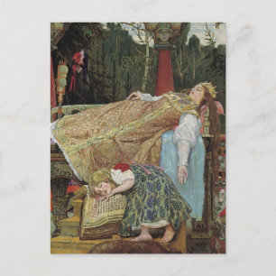 Carte Postale Beauté dormante dans le Pavillon