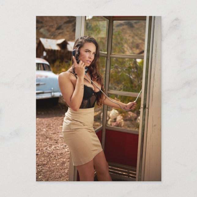 Carte Postale Beauté échouée sur la route 66 photo (Devant)