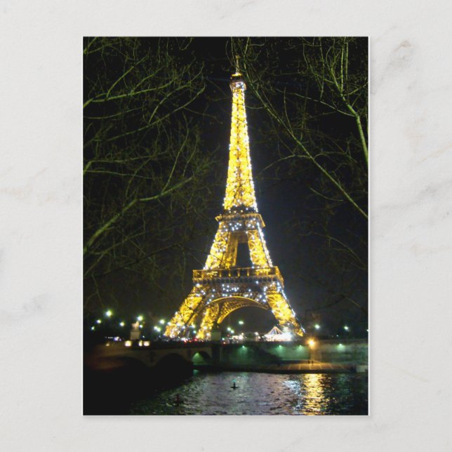 Carte Postale Beauté Eiffel (Devant)