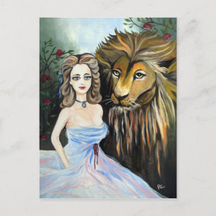 Carte Postale beauté et bête