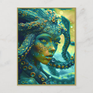 Carte Postale Beauté extraterrestre de la planète eau