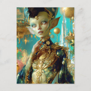 Carte Postale Beauté extraterrestre - Lepjinda