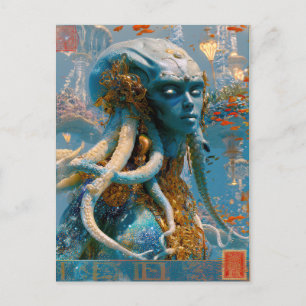 Carte Postale Beauté extraterrestre - Octavia