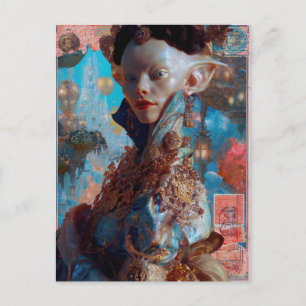 Carte Postale Beauté extraterrestre - Themule