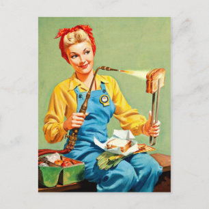 Carte Postale Beauté rétro 38